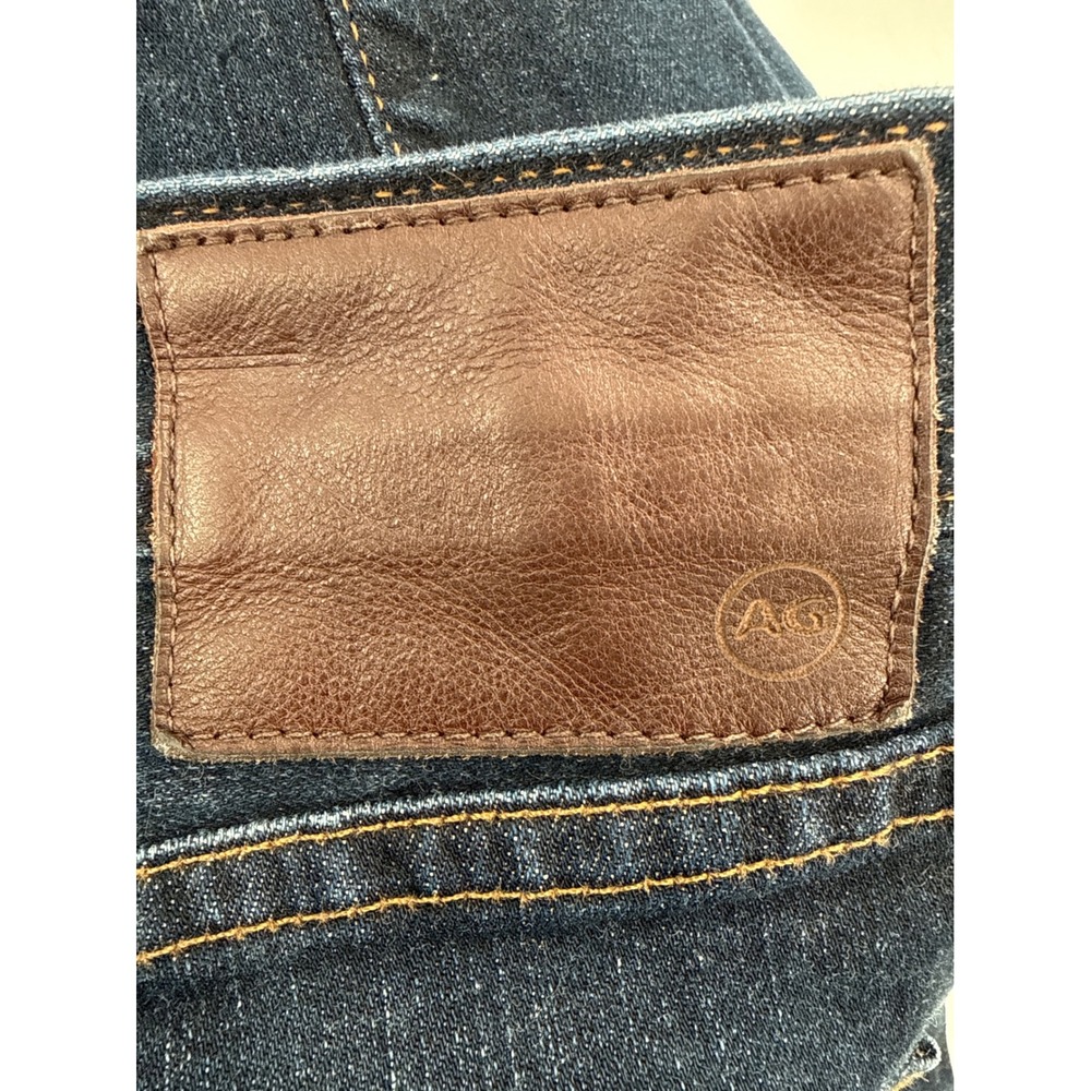 AG Adriano Goldschmied Jeans Mens 33x32 Dark Wash Straight Leg Denim Made in USA - Picture 5 of 9